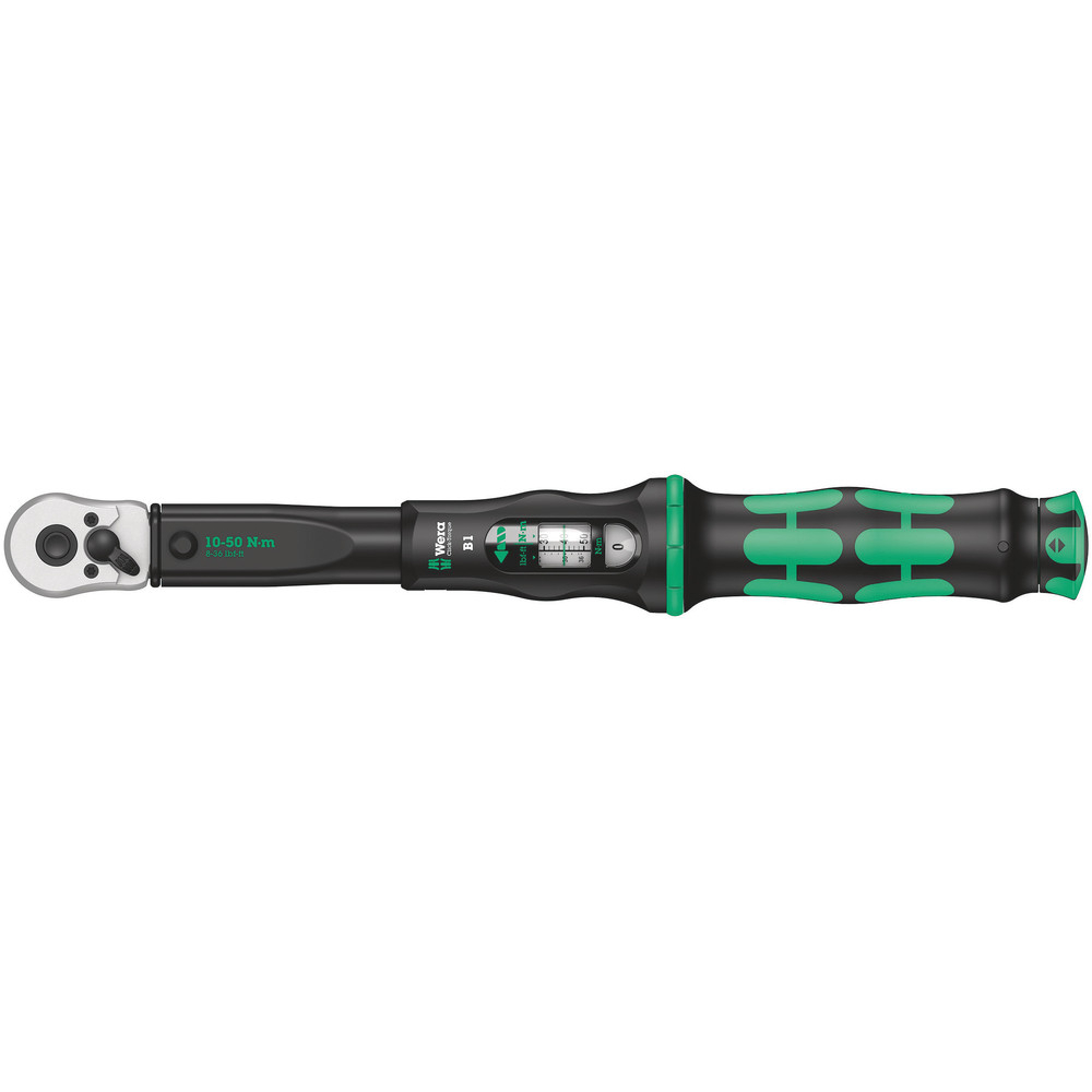 Clé dynamométrique à cliquet Click-Torque B 1, 10-50 Nm Click-Torque B 1 WERA - 05075610001