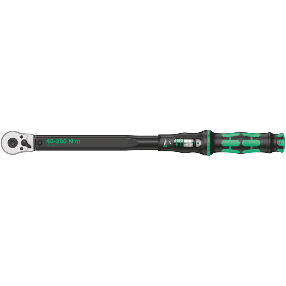 Clé dynamométrique à cliquet Click-Torque C 3, 40-200 Nm Click-Torque C 3 WERA - 05075622001
