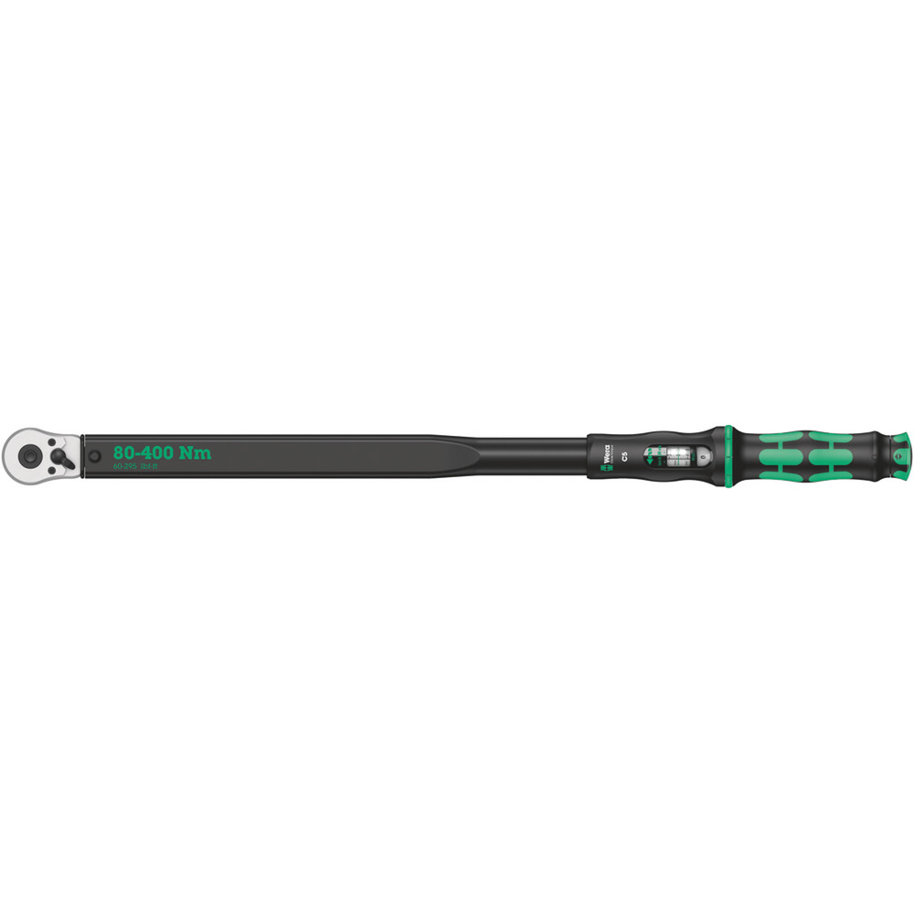 Clé dynamométrique à cliquet Click-Torque C 5, 80-400 Nm Click-Torque C 5 WERA - 05075624001