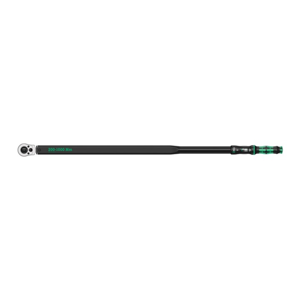 Clé dynamométrique Push 200 - 1000 Nm Click-Torque E 1 d/g Wera - 05075631001