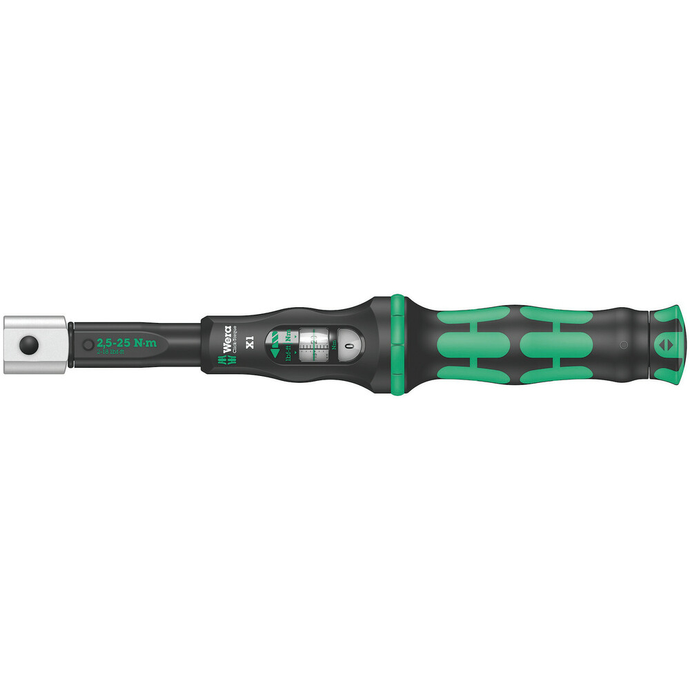 Clé dynamométrique à outil interchangeable Click-Torque X 1, 2,5-25 Nm Click-Torque X 1 WERA - 05075651001
