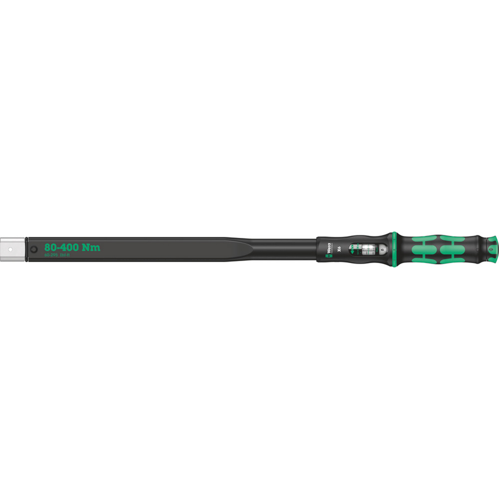Clé dynamométrique à outil interchangeable Click-Torque X 6, 80-400 Nm Click-Torque X 6 WERA - 05075656001