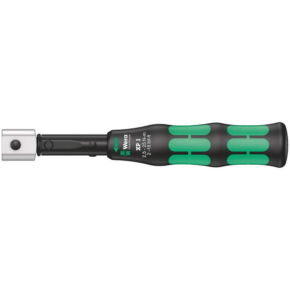 Clé dynamométrique à outil interchangeable à couple préréglé Click-Torque XP 1, 2,5-25 Nm, 2,5 Nm Click-Torque XP 1 WERA - 05075670010