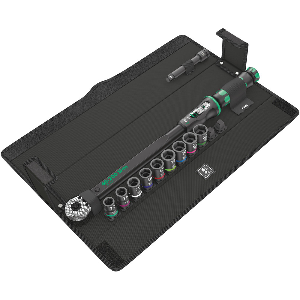 Click-Torque C 3 Set 2 pour le vissage dans le béton, 40-200 Nm Click-Torque C 3 Set 2 WERA - 05075681001