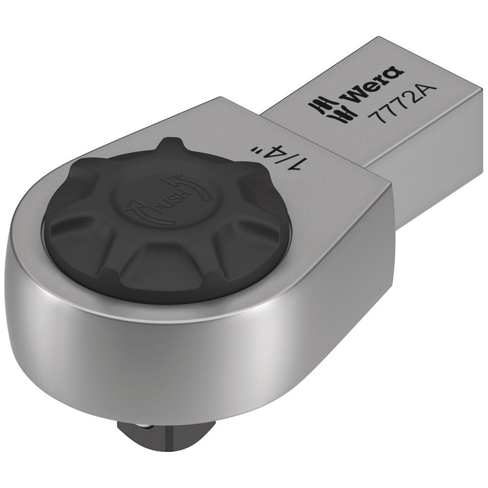 Cliquet réversible interchangeable, 9x12 mm 7772 A 9x12mm Ratsche 1/4