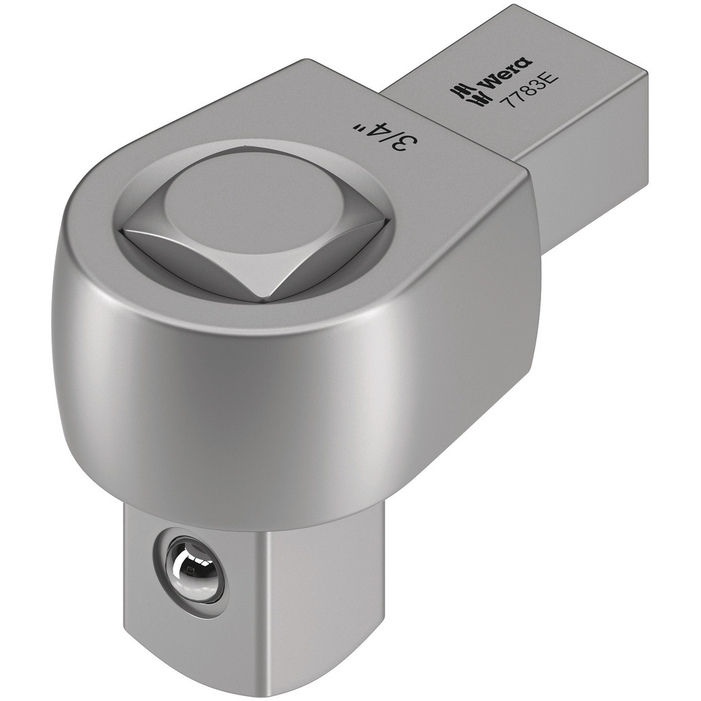 Carré traversant interchangeable, 14x18 mm 7783 E 14x18mm Durchsteckvierkant 3/4