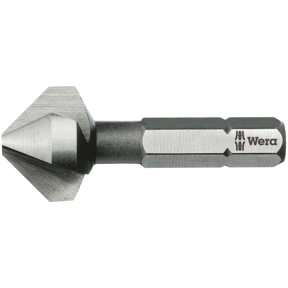 Embouts coniques à chanfreiner, 3 lèvres 846 3-nutiger Kegelsenker 6,3 mm WERA - 05104630001