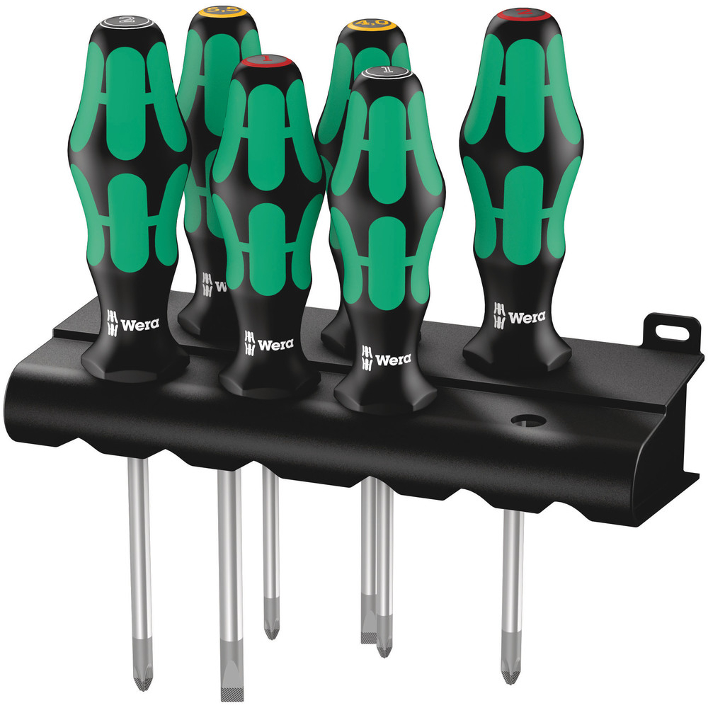 Jeu de tournevis Kraftform Plus Lasertip + Rack 335/350/355/6 WERA - 05105622001