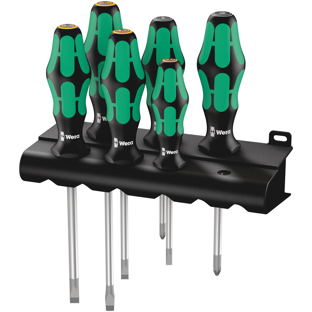 Jeu de tournevis Kraftform Plus Lasertip + Rack 334/355/6 WERA - 05105656001