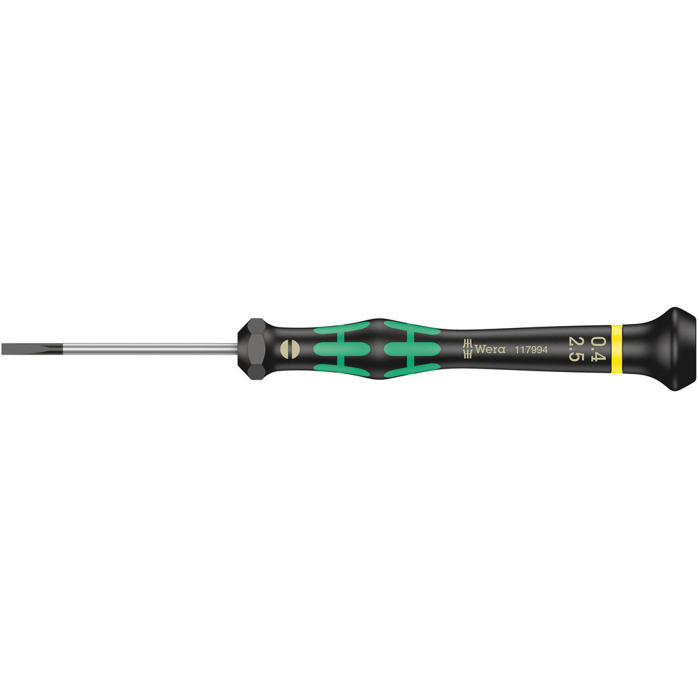 Tournevis électronicien pour vis à fente 2035 0,40 x 2,5 x 50 mm WERA - 05117994001