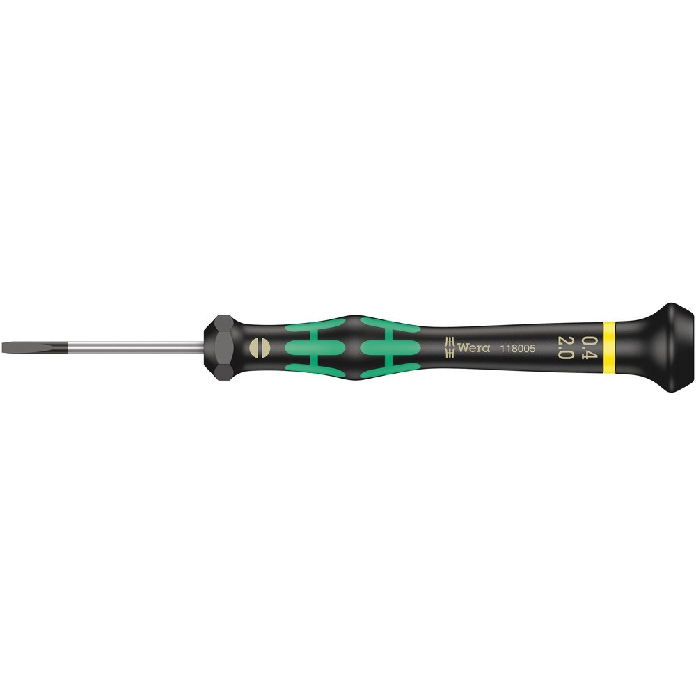 Tournevis électronicien pour vis à fente 2035 0,40 x 2,0 x 40 mm WERA - 05118005001