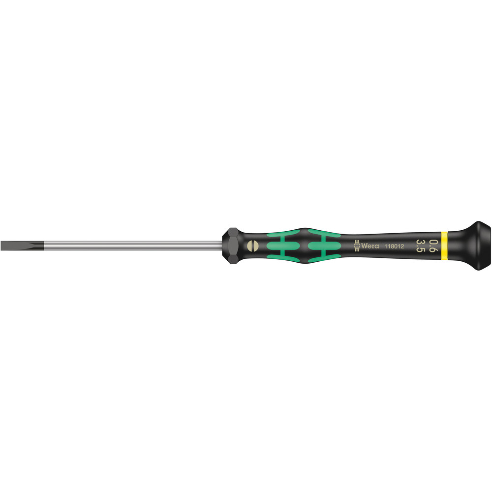 Tournevis électronicien pour vis à fente 2035 0,60 x 3,5 x 80 mm WERA - 05118012001