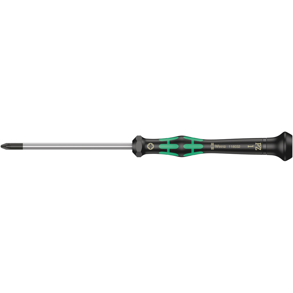 Tournevis électronicien pour vis cruciformes PZ 2055 PZ 1 x 80 mm WERA - 05118032001