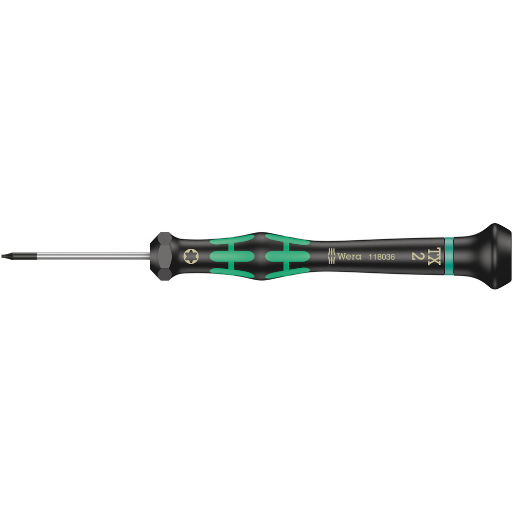 Tournevis électronicien TORX 2067 TORX 2 x 40 mm WERA - 05118036001