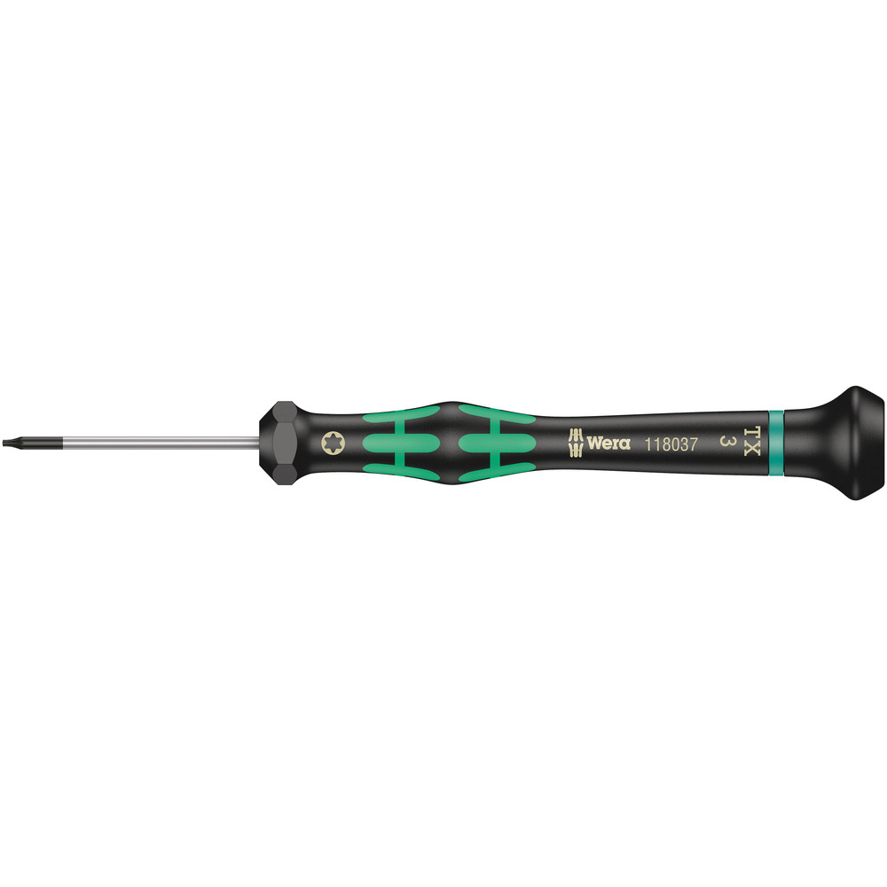 Tournevis électronicien TORX 2067 TORX 3 x 40 mm WERA - 05118037001