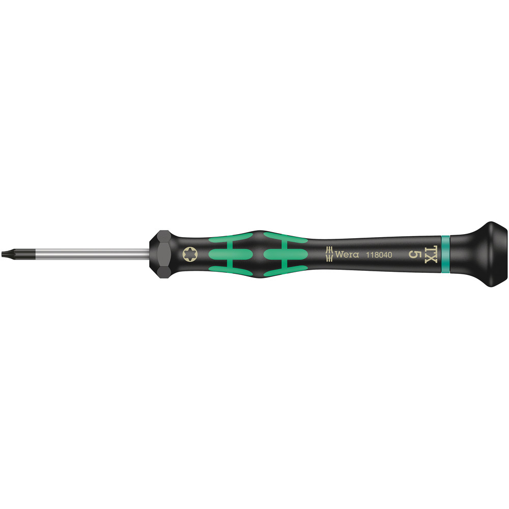 Tournevis électronicien TORX 2067 TORX 5 x 40 mm WERA - 05118040001