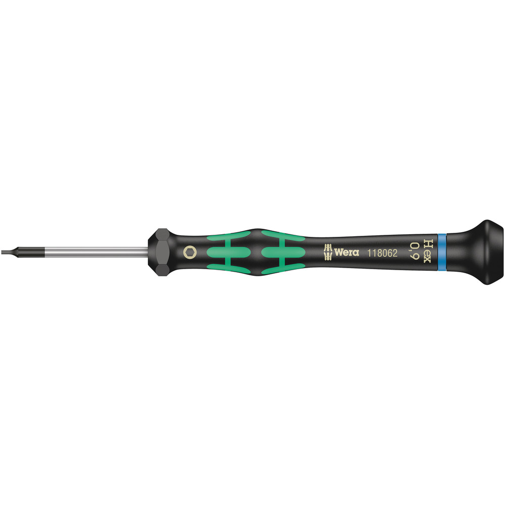 Tournevis électronicien pour vis six pans creux 2054 Hex-Plus 0,9 x 40 mm WERA - 05118062001