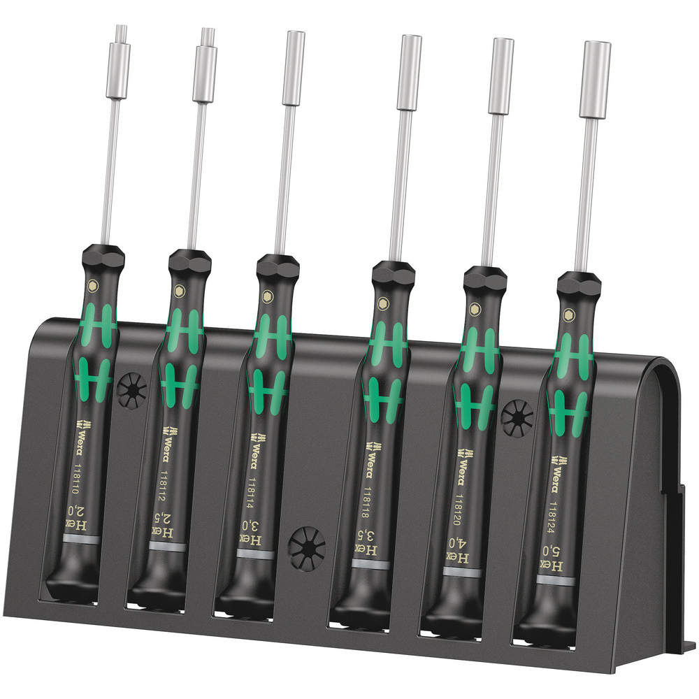 Jeu de tournevis électronicien + Rack 2069/6 WERA - 05118158001