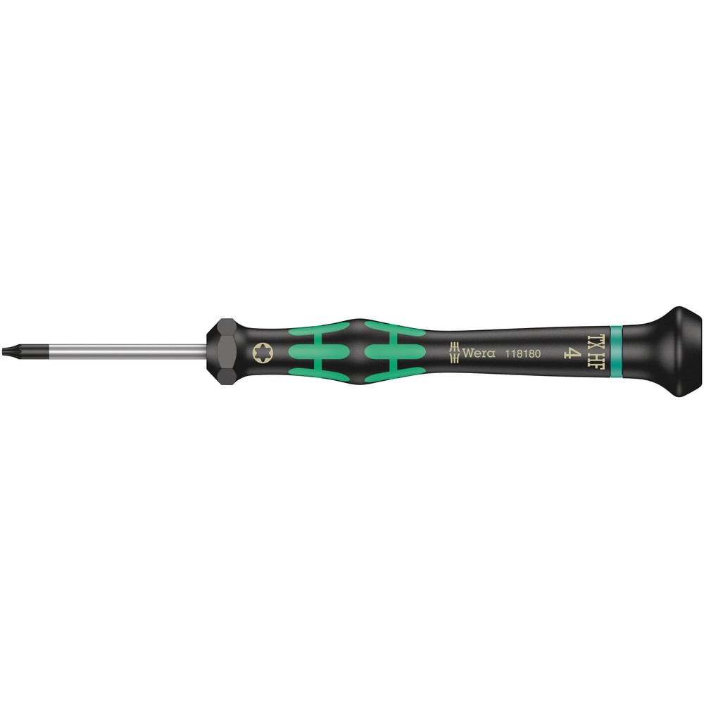 Tournevis électronicien TORX® HF avec fonction de retenue 2067 TORX HF 4 x 40 mm WERA - 05118180001