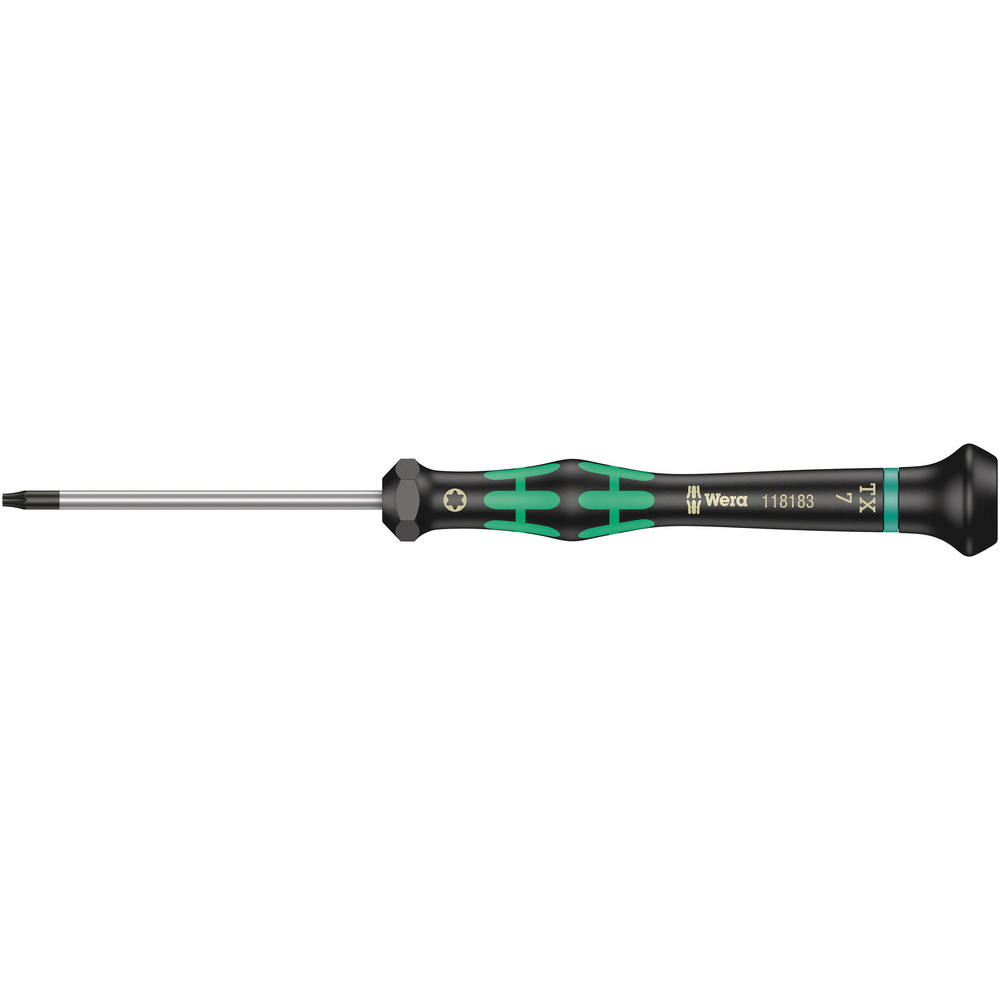 Tournevis électronicien TORX HF avec fonction de retenue 2067 TORX HF 7 x 60 mm WERA - 05118183001