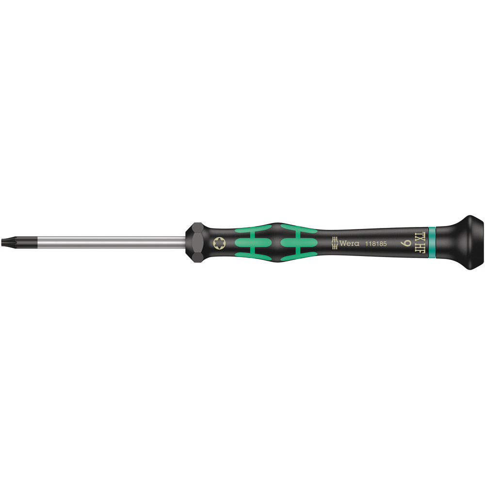 Tournevis électronicien TORX HF avec fonction de retenue 2067 TORX HF 9 x 60 mm WERA - 05118185001