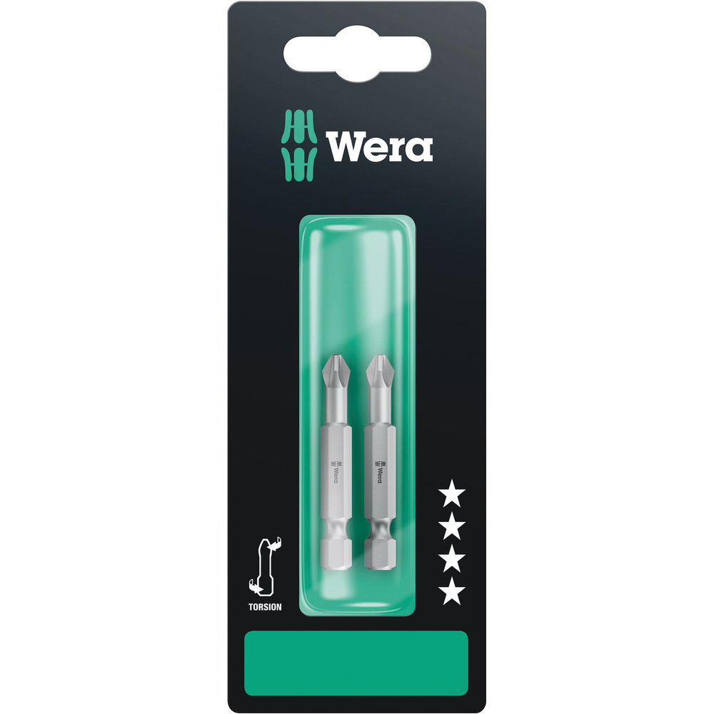 Embouts TZ SB 855/4 TZ PZ 2 x 50 mm SB WERA - 05134385001