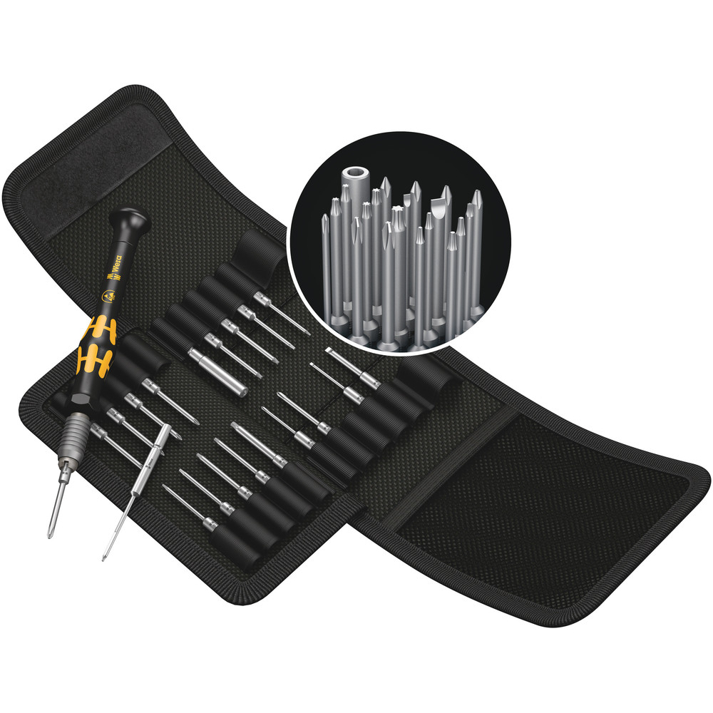 Jeu Kraftform Kompakt Micro 21 ESD 1 Kraftform Kompakt Micro-Set ESD/21 WERA - 05135973001