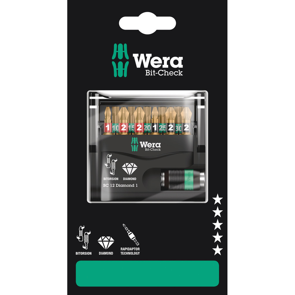 Bit-Check 12 Diamond 1 SB Bit-Check 12 Diamond 1 SB WERA - 05136392001