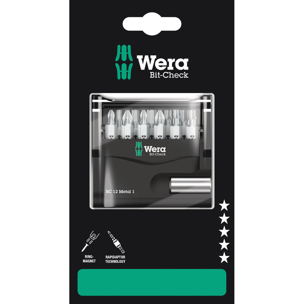 Bit-Check 12 Metal 1 SB Bit-Check 12 Metal 1 SB WERA - 05136393001