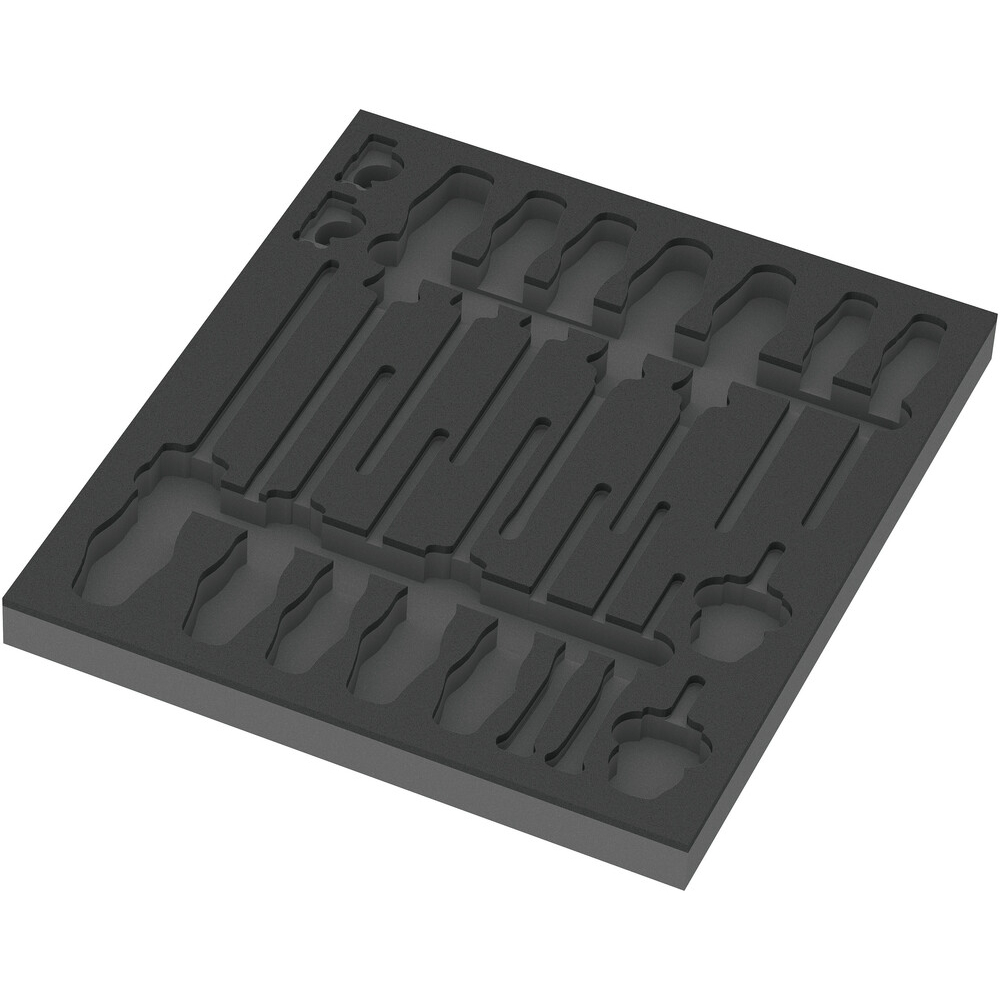 Pièce de rechange, sans outils 9810 Insert en mousse pour jeu de tournevis 1 Wera - 05137310001