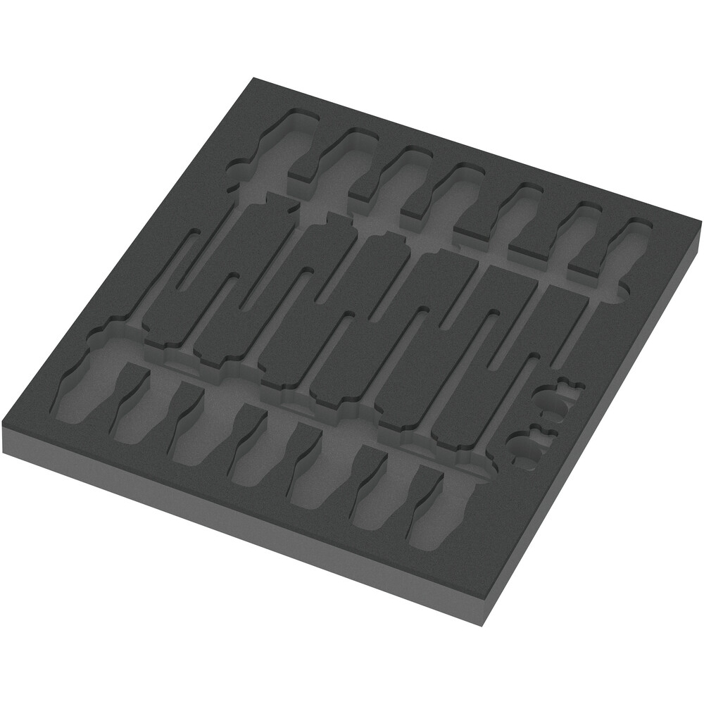 Pièce de rechange, sans outils 9811 Insert en mousse pour jeu de tournevis VDE 1 Wera - 05137311001