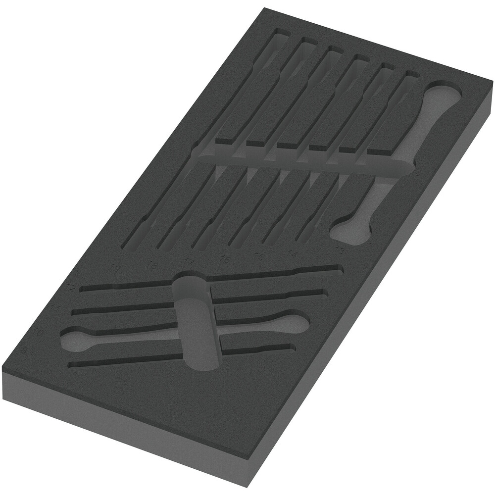 Pièce de rechange, sans outils 9830 Insert en mousse pour jeu de 6000 Joker 1 Wera - 05137330001