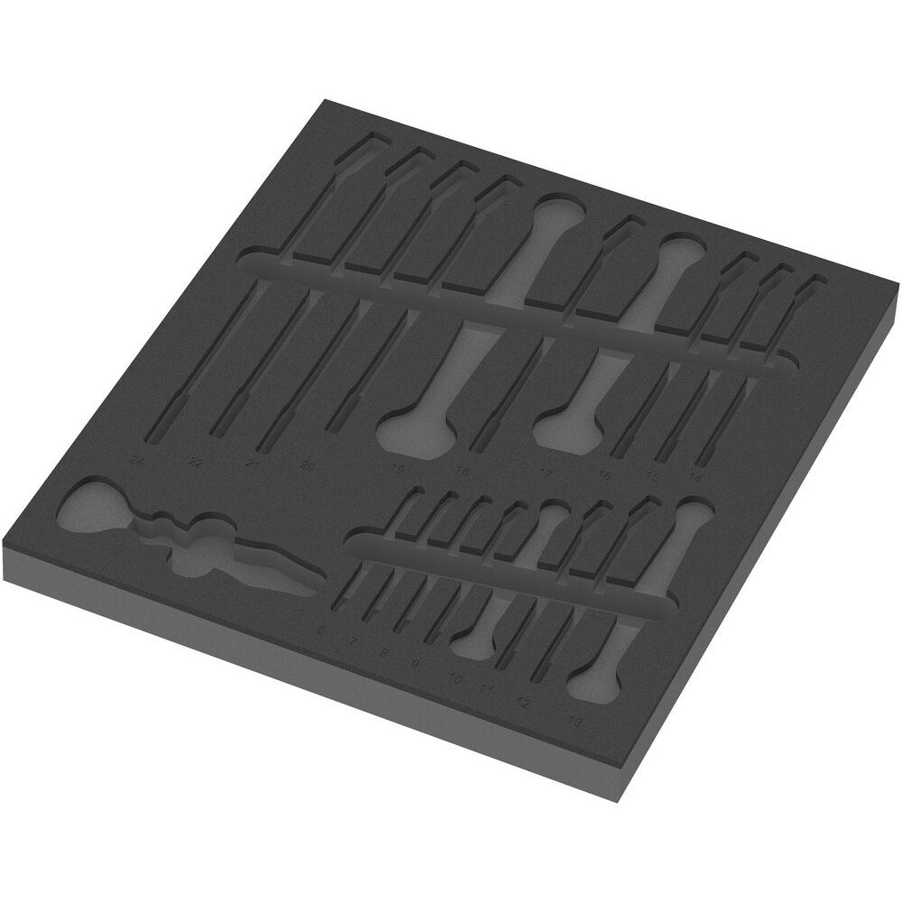 Pièce de rechange, sans outils 9831 Insert en mousse pour jeu de 6003 Joker 1 Wera - 05137331001