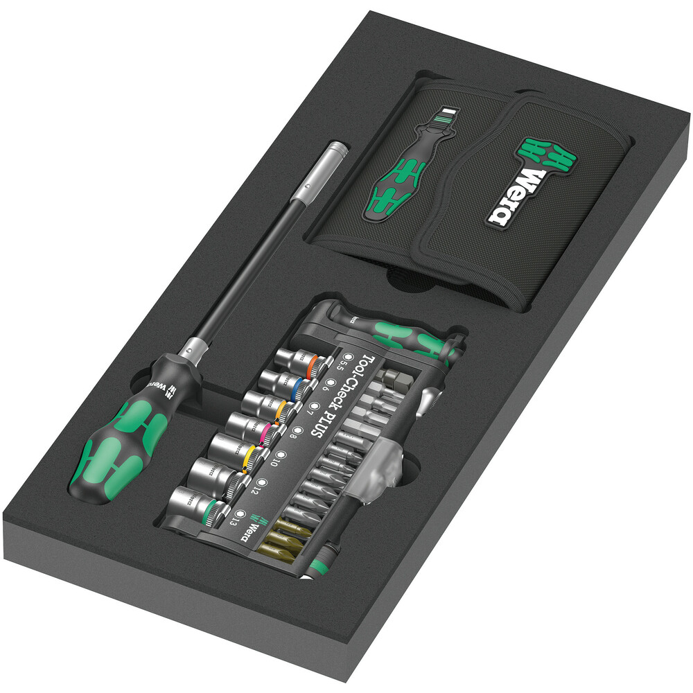 Jeu d'outils 57 pièces 9750 Jeu d'outils KK et Tool-Check PLUS 1 Wera - 05150150001