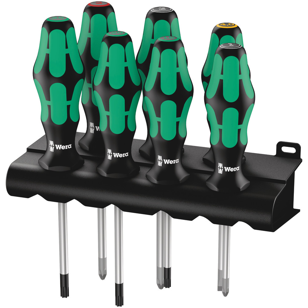Jeu de tournevis Kraftform Plus Lasertip + Rack 335/350/367/7 WERA - 05320540001