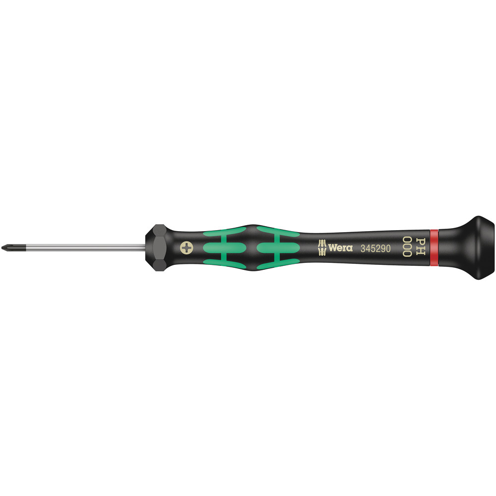 Tournevis électronicien pour vis cruciformes PH 2050 PH 000 x 40 mm WERA - 05345290001