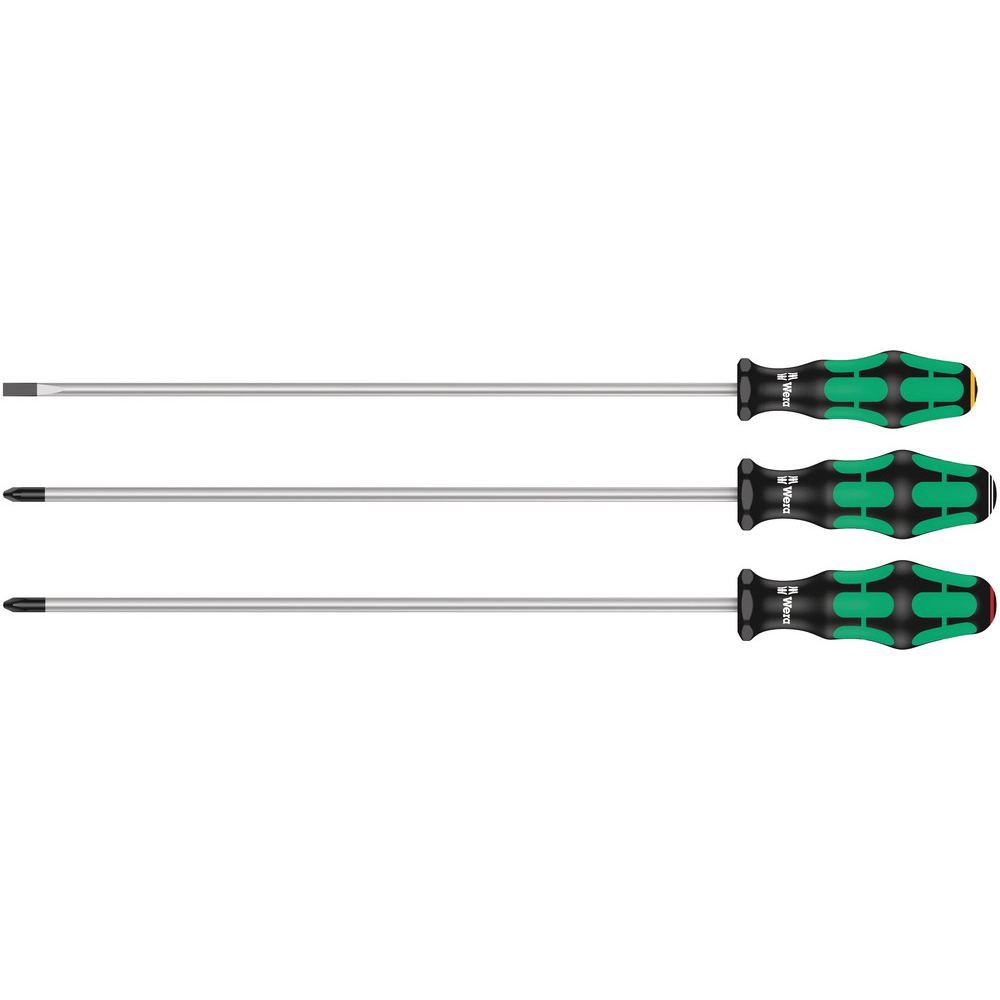 Jeu de tournevis Kraftform Plus à lames extra-longues 300 mm 335/350/355/3 WERA - 05347735002