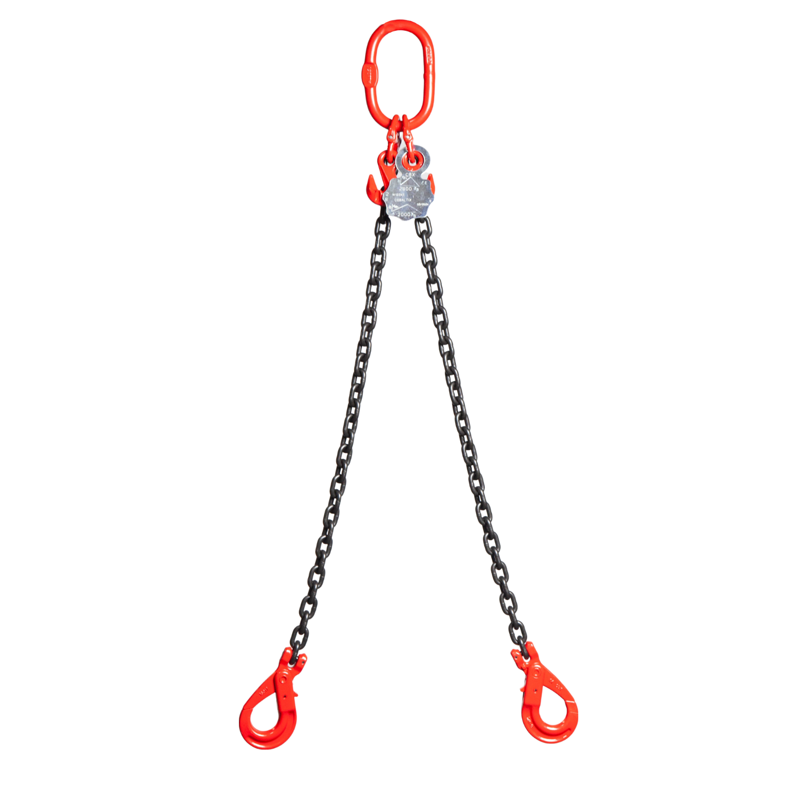 ELINGUE CHAINE 2 BRINS + 2 CROCHETS RACC D8MM 2T 2M COBALTIX -WC8252