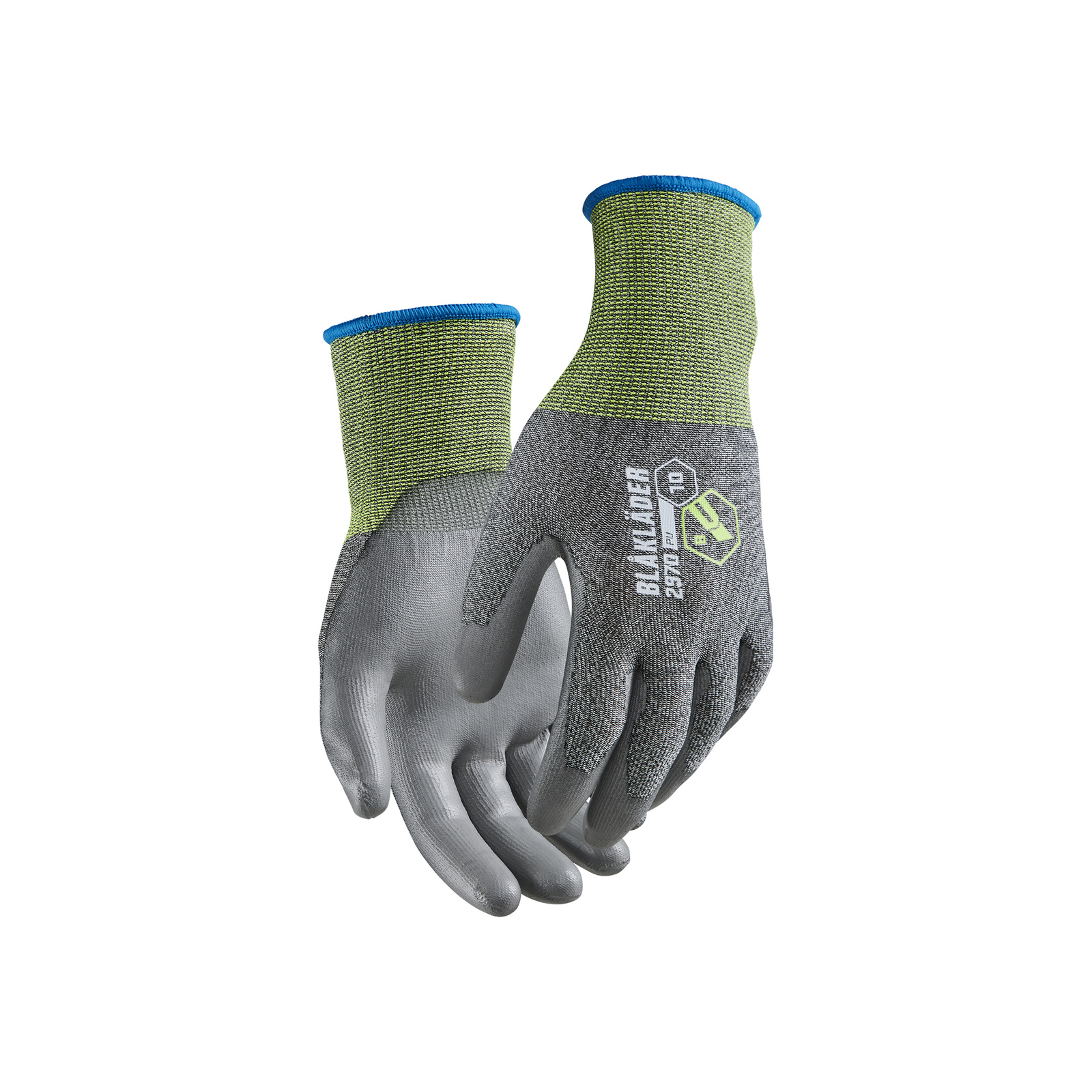 Gants de travail enduits de PU résistants à la coupure niveau B BLAKLADER - 2970