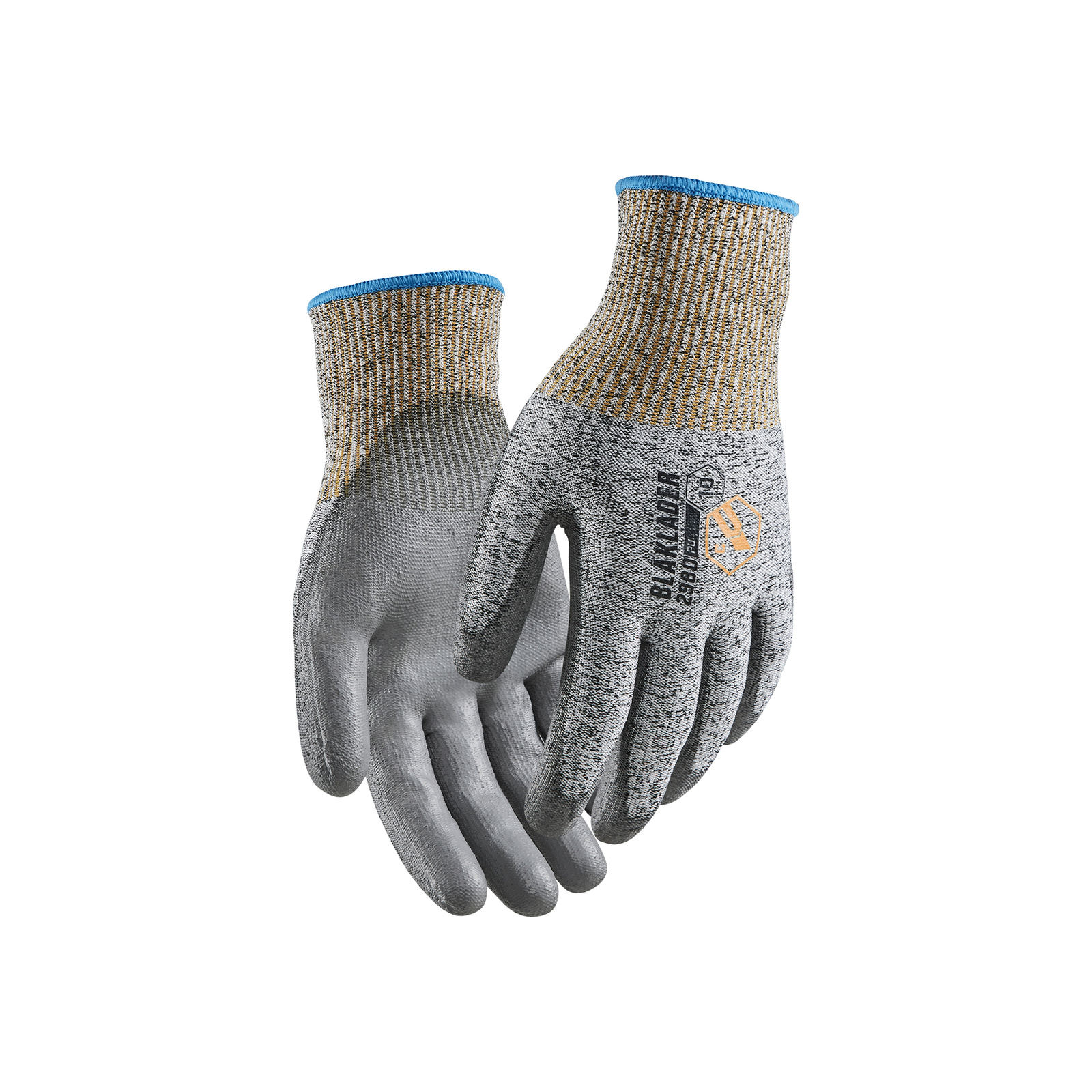 Gants de travail enduits de PU résistants à la coupure niveau C BLAKLADER - 2980