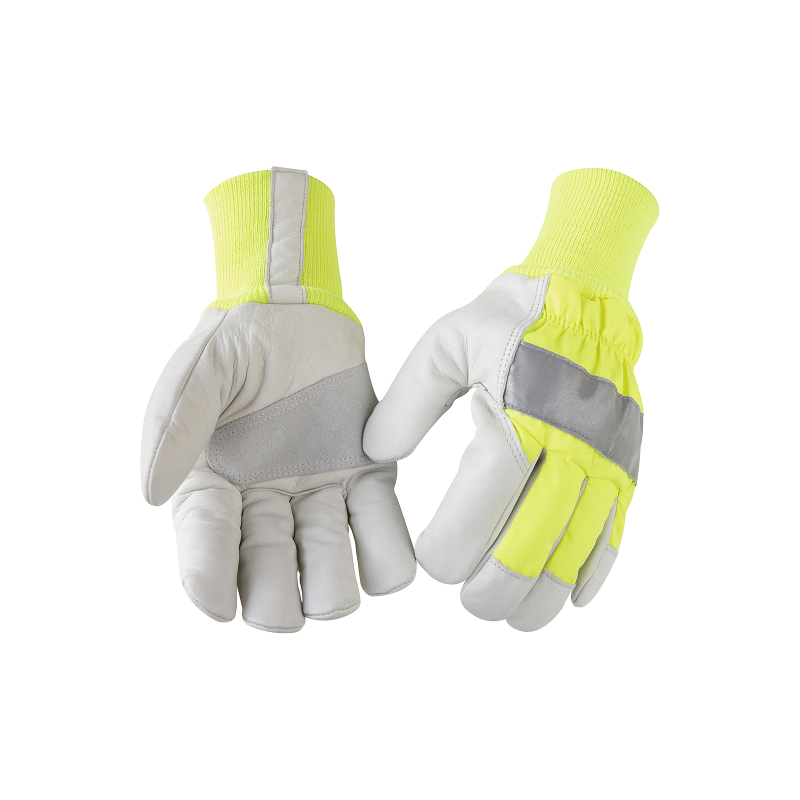 Gants de travail haute-visibilité hiver scotchlite BLAKLADER - 2240