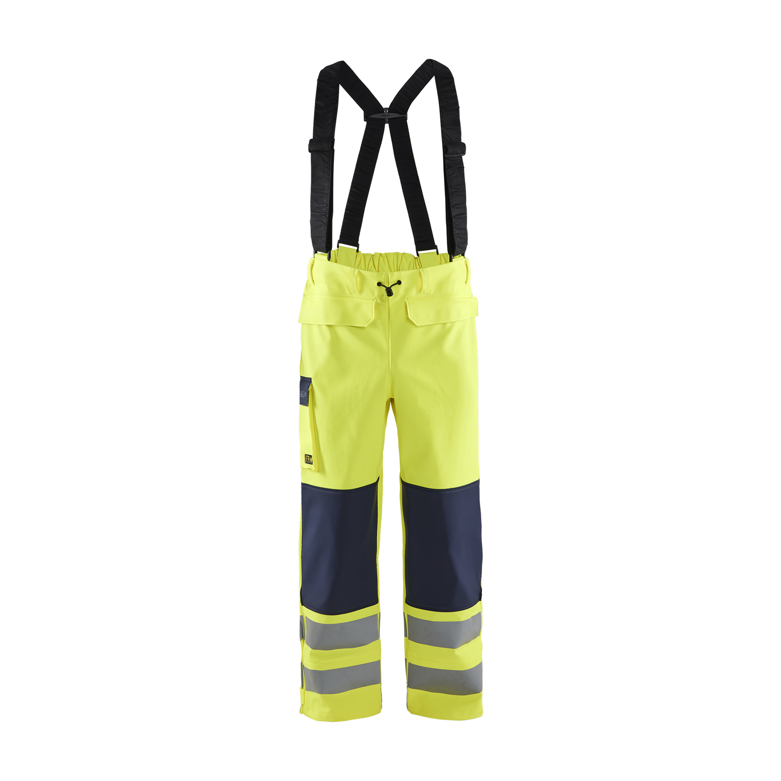 Pantalon de pluie à bretelles Haute-Visibilité retardant flamme niveau 2 BLAKLADER - 1313