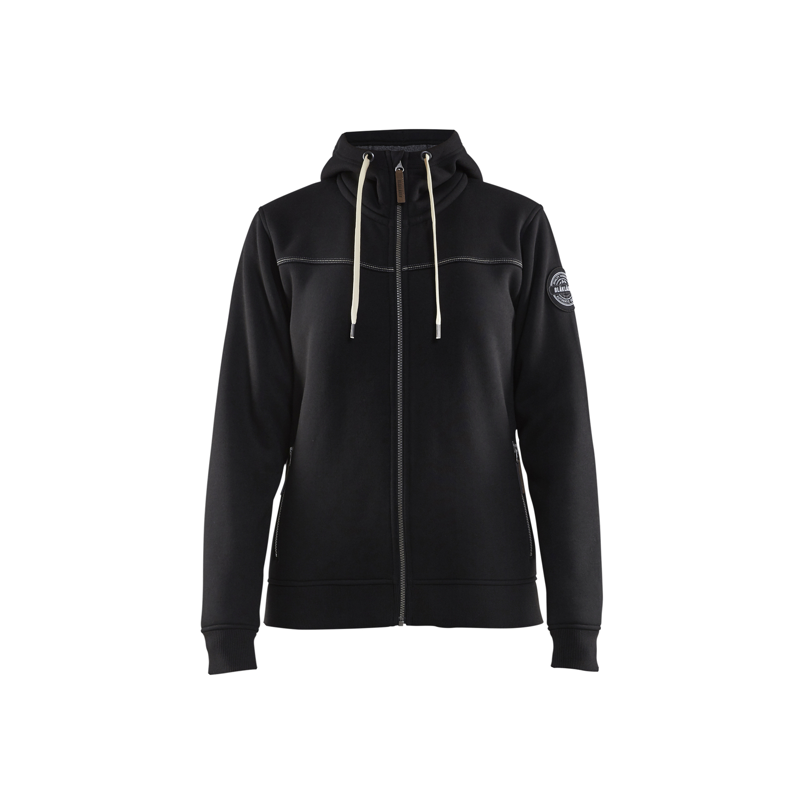 Sweat zippé à capuche doublure thermique femme BLAKLADER - 4974