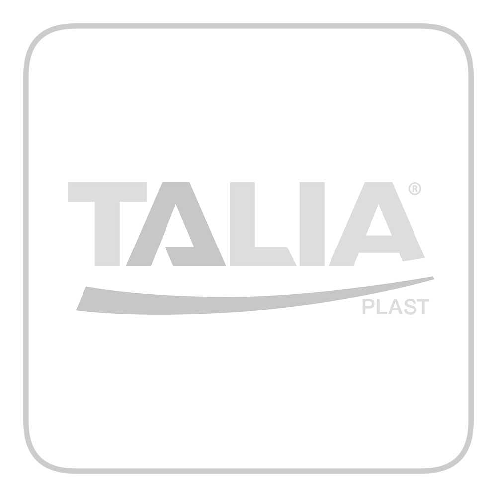 Panneau adhésif DEFENSE DE PASSER SOUS LA CHARGE D.80mm TALIAPLAST - 724243