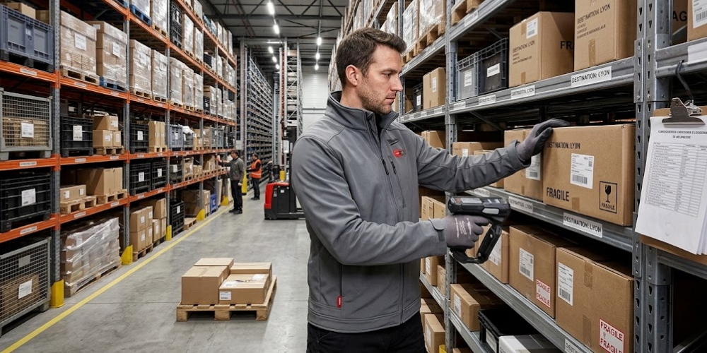 Quel vêtement chauffant privilégier pour un opérateur en entrepôt ou zone logistique ?