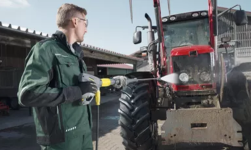 Lavage matériel agricole et forestier : débourbage pro