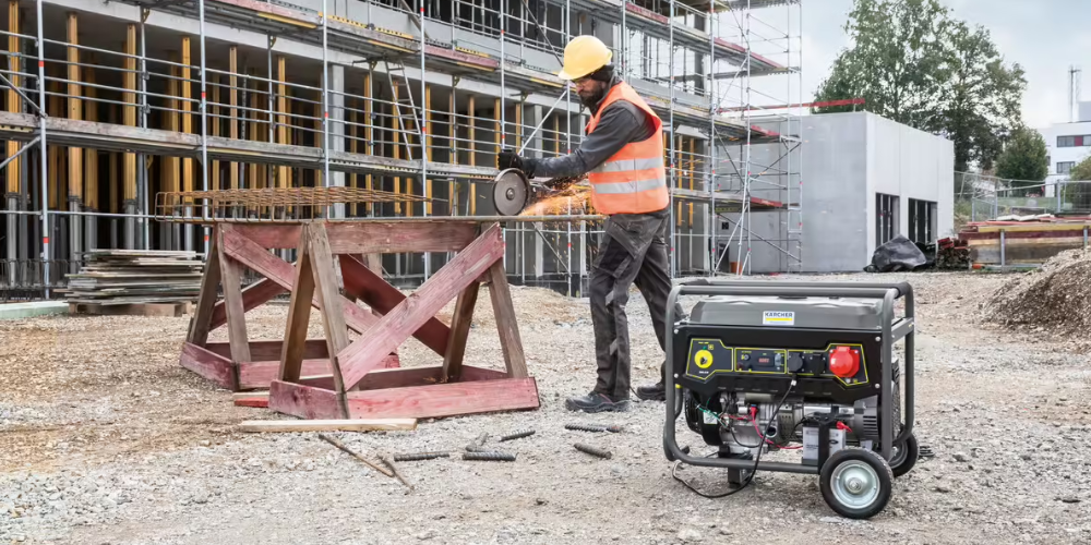 Chantier isolé : matériel autonome eau et électricité