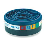 Filtre, galette et cartouche pour masque respiratoire de protection