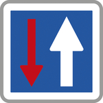 Panneaux de signalisation permanent indication C