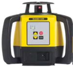 Laser rotatif simple pente